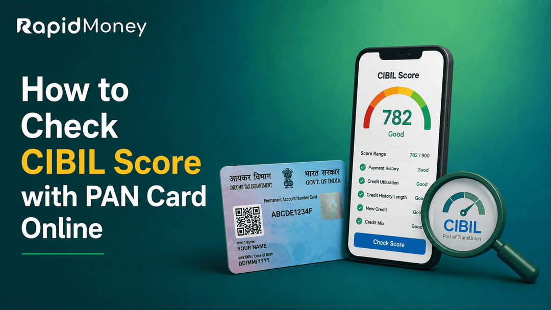 How to Check CIBIL Score with PAN Card Online