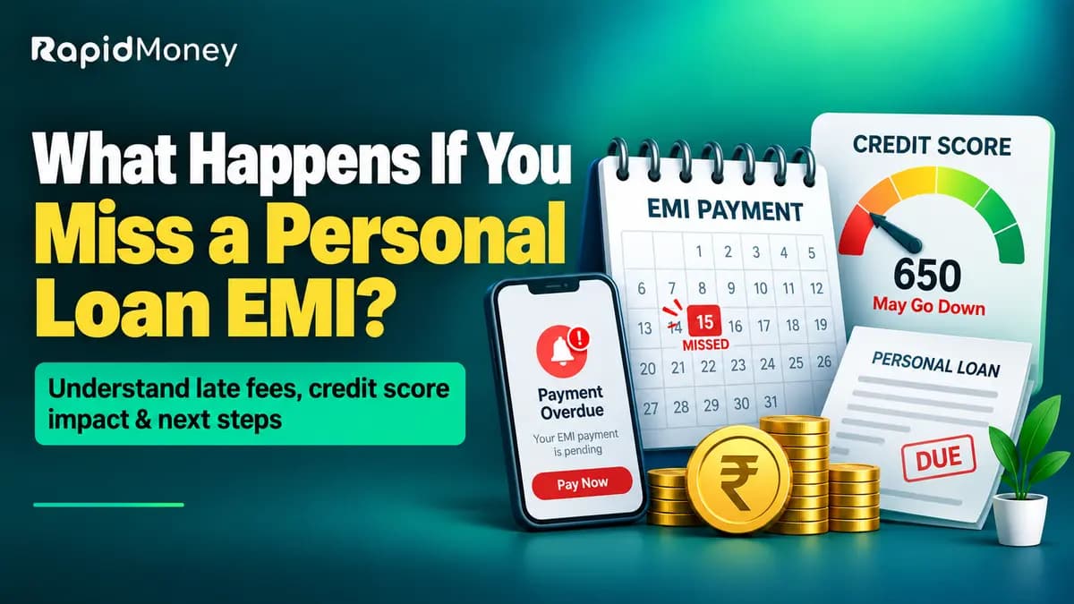 What Happens If You Miss a Personal Loan EMI?